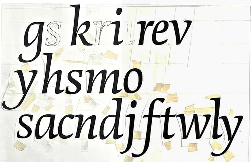 First sketches for DTL Dorian Italic