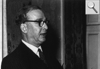 Jan van Krimpen speaking at the Museum Meermanno-Westreenianum