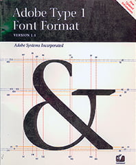 Adobe Type 1 format description