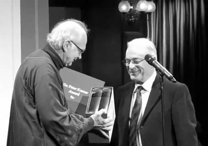 Dr. Donald Knuth and Dr. Peter Karow