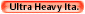 Ultra Heavy Italic