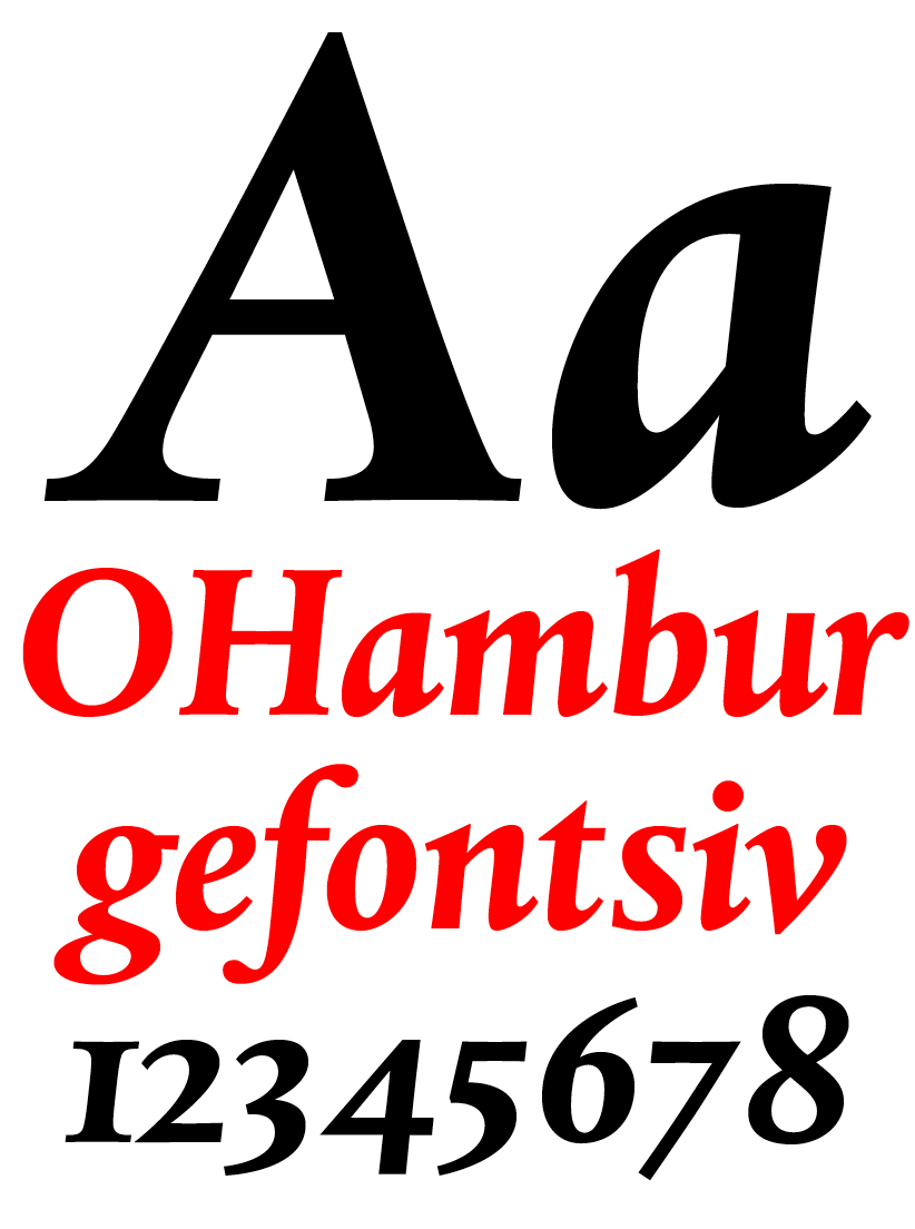 DTL Albertina Bold Italic