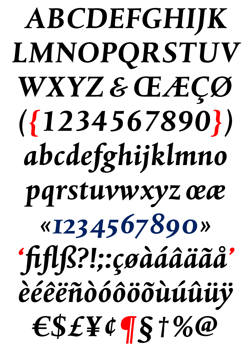 DTL Albertina Bold Italic