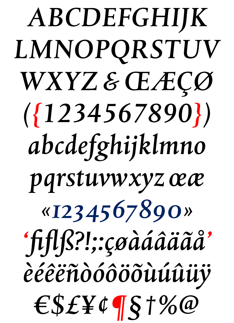 DTL Albertina Medium Italic