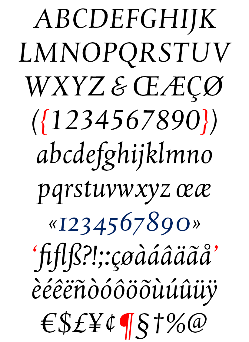 DTL Albertina Regular Italic