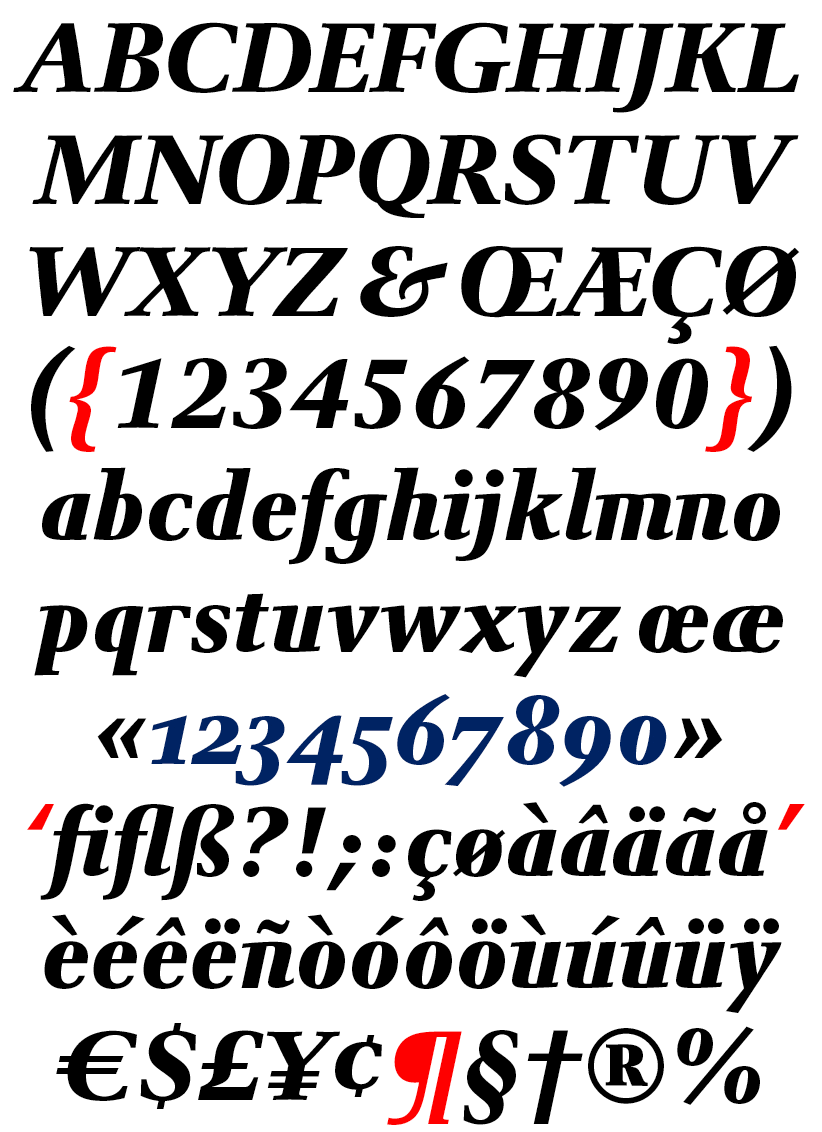 DTL Antares Bold Italic