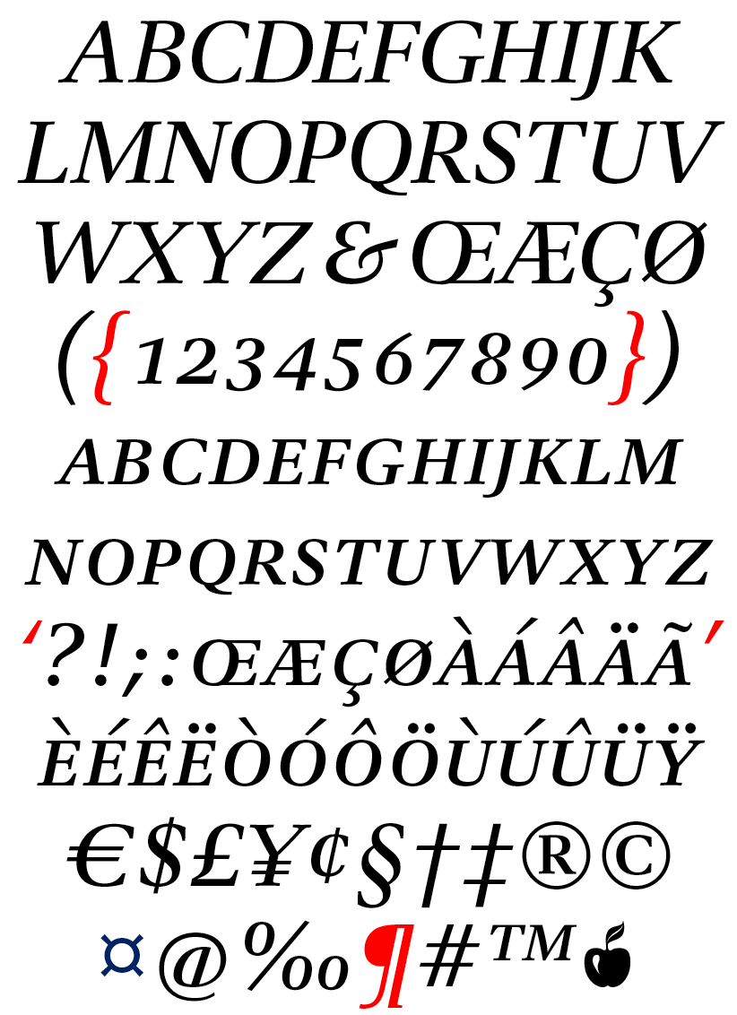 DTL Antares Caps Book Italic