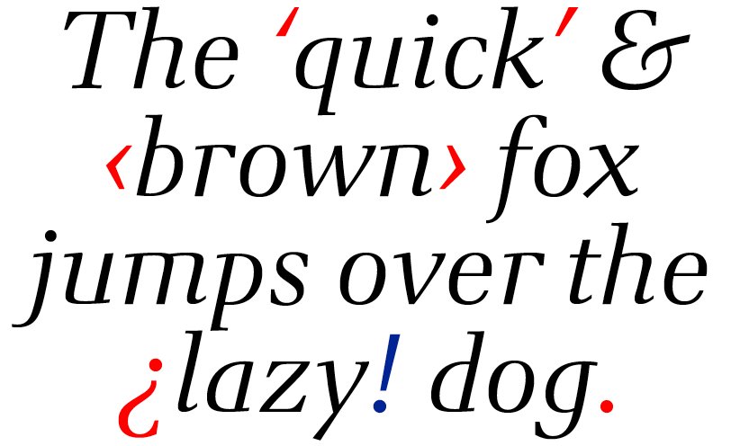 DTL Antares Light Italic