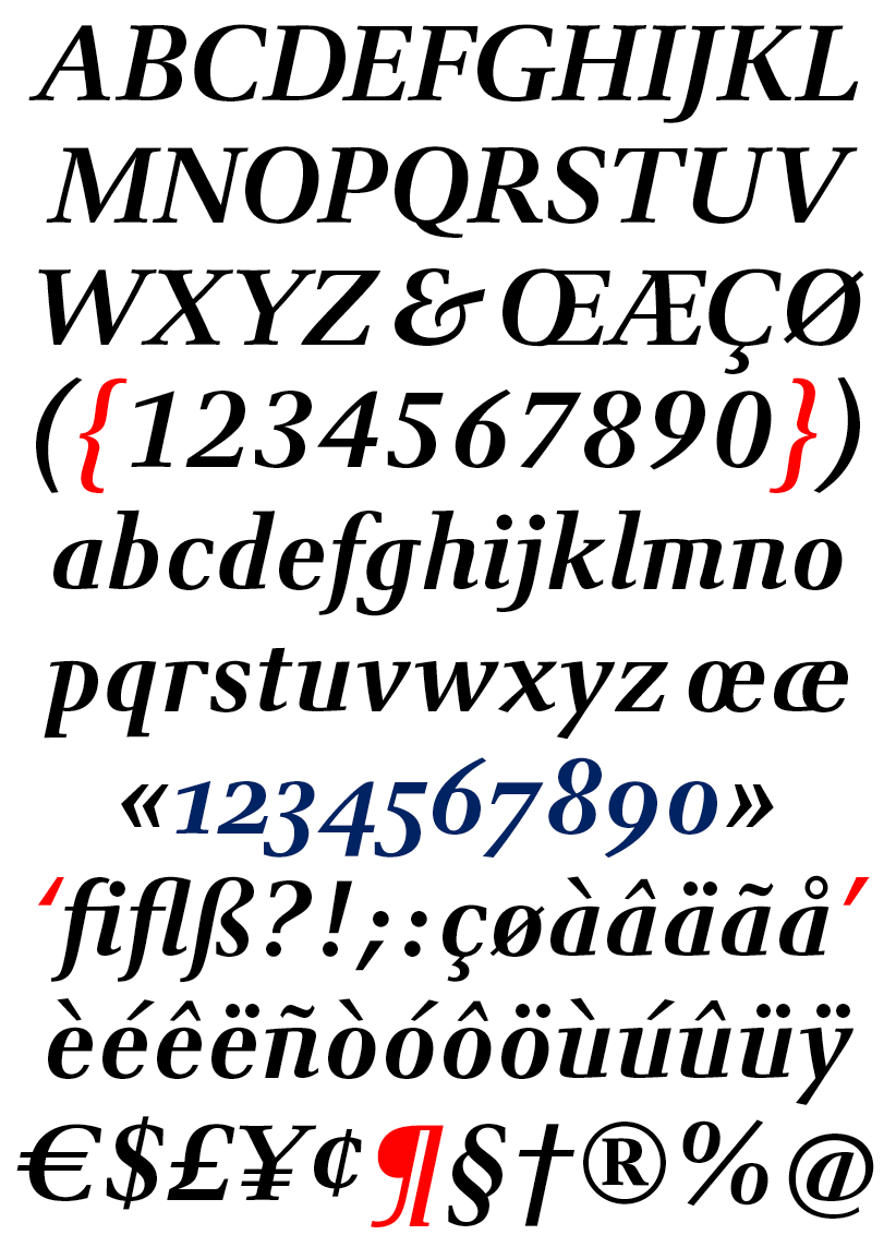 DTL Antares Medium Italic