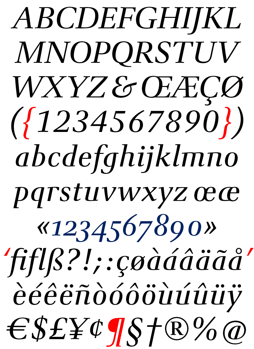 DTL Antares Regular Italic