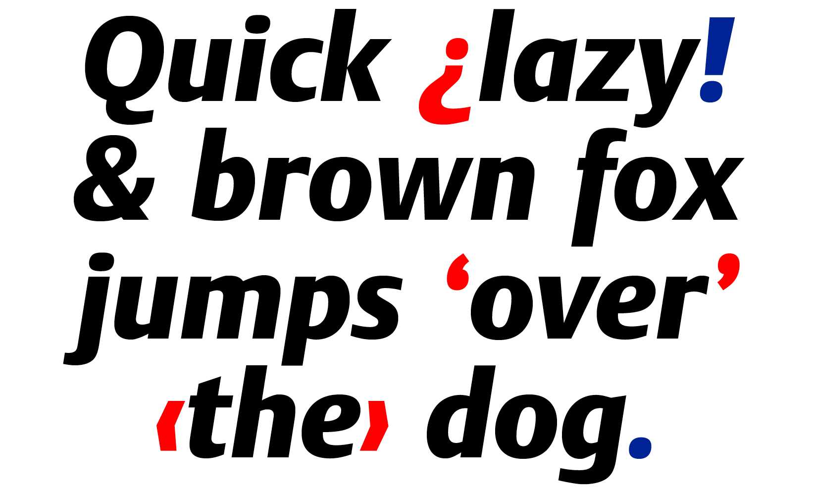 DTL Argo Black Italic