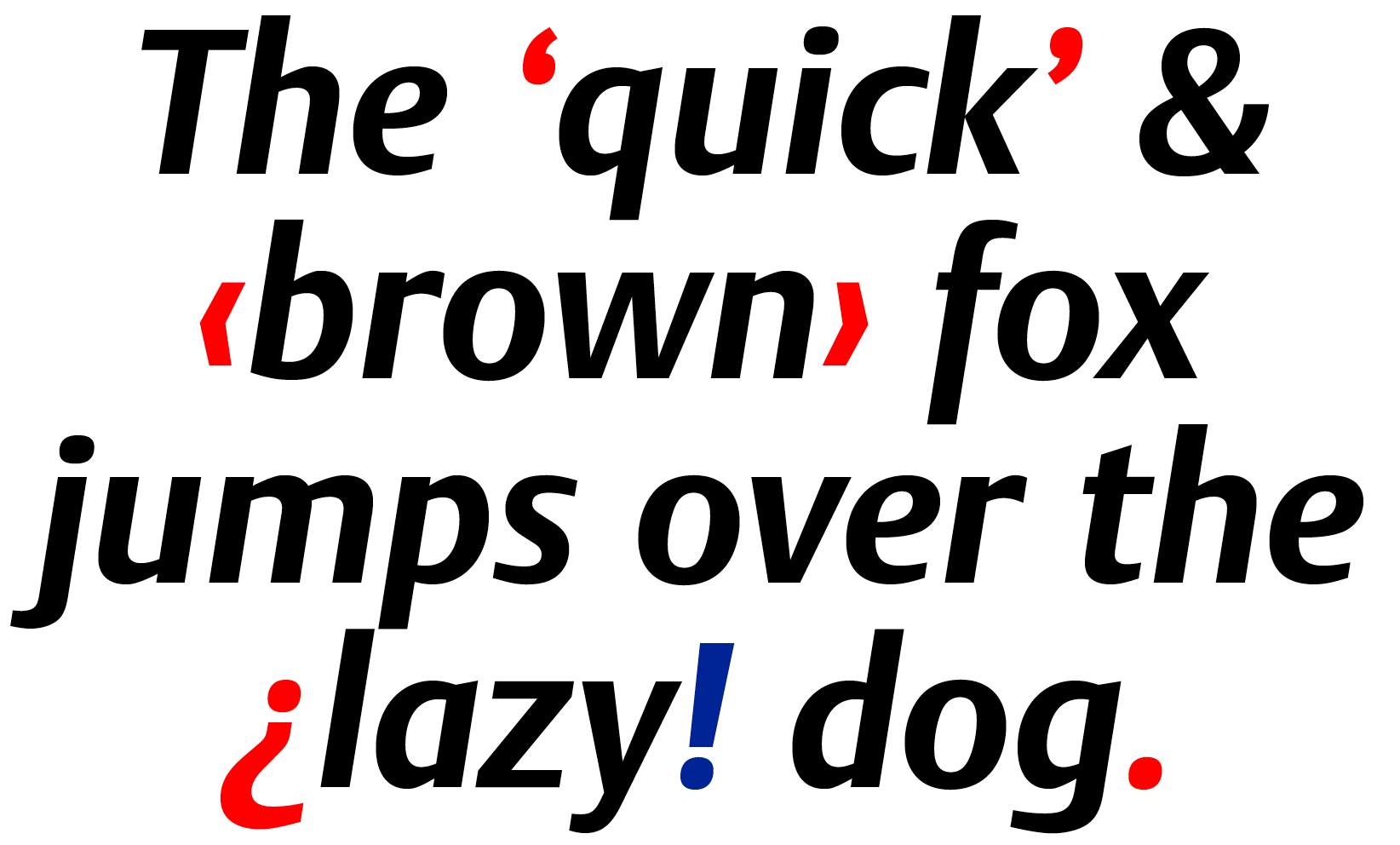 DTL Argo Bold Italic