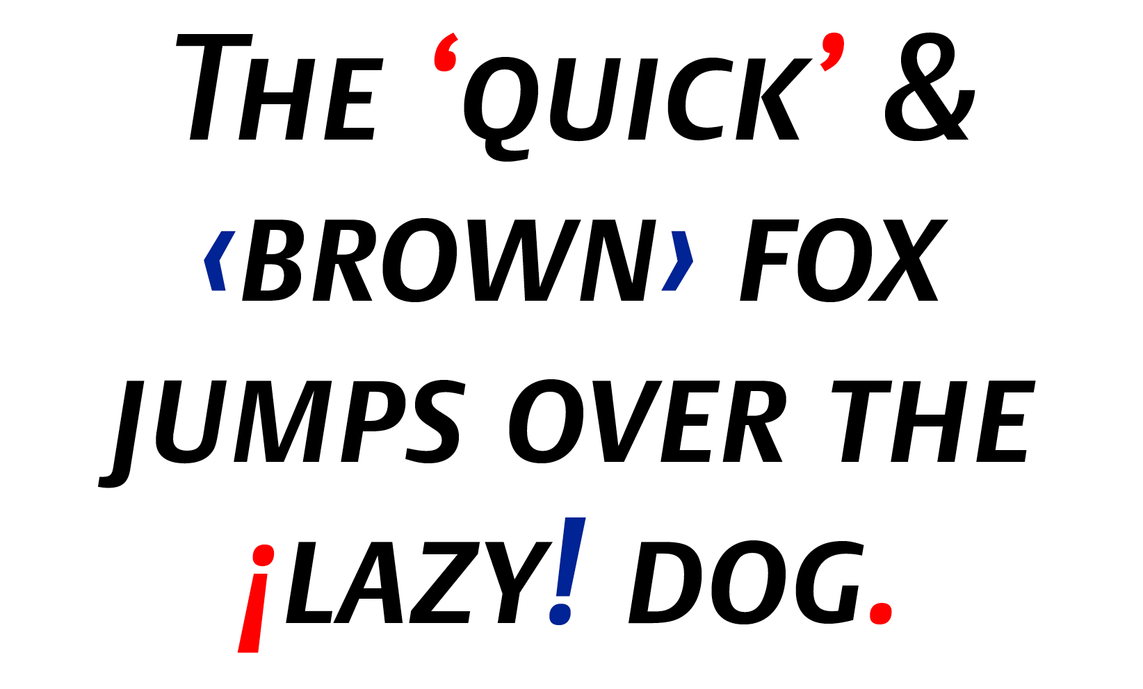 DTL Argo Caps Medium Italic