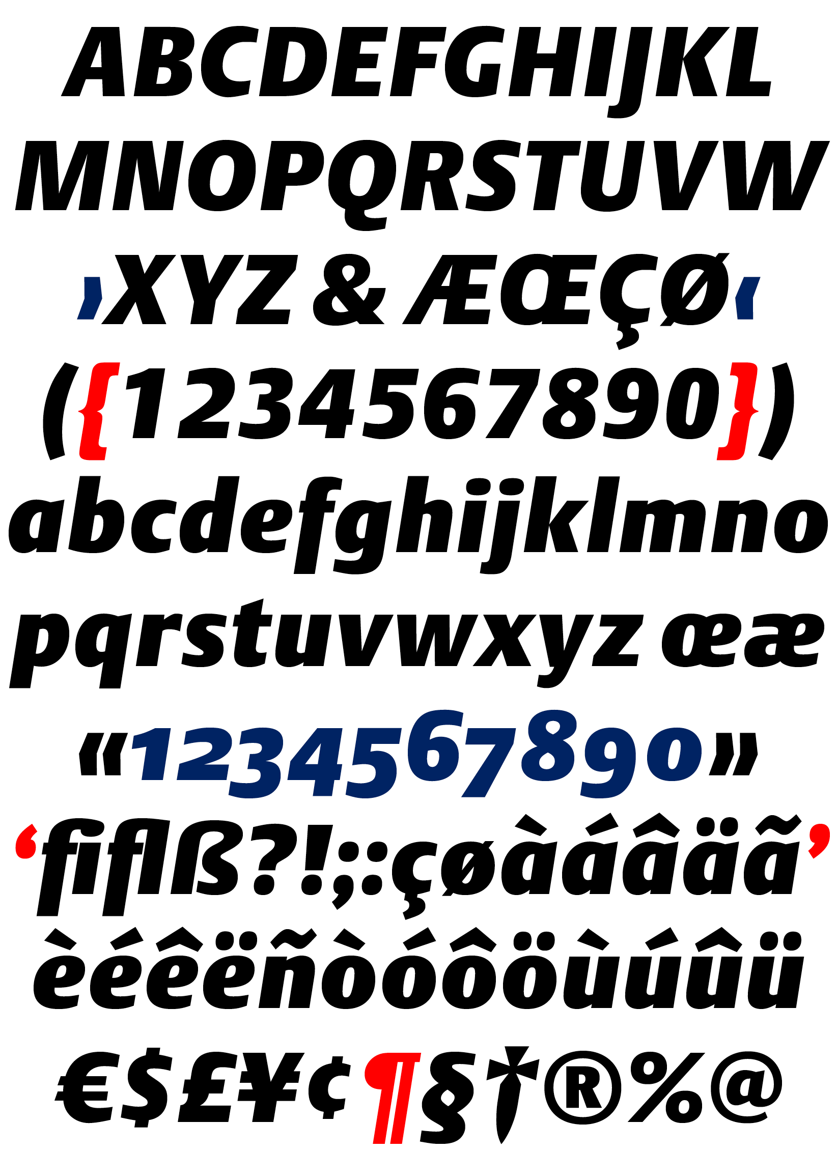 DTL Argo Heavy Italic