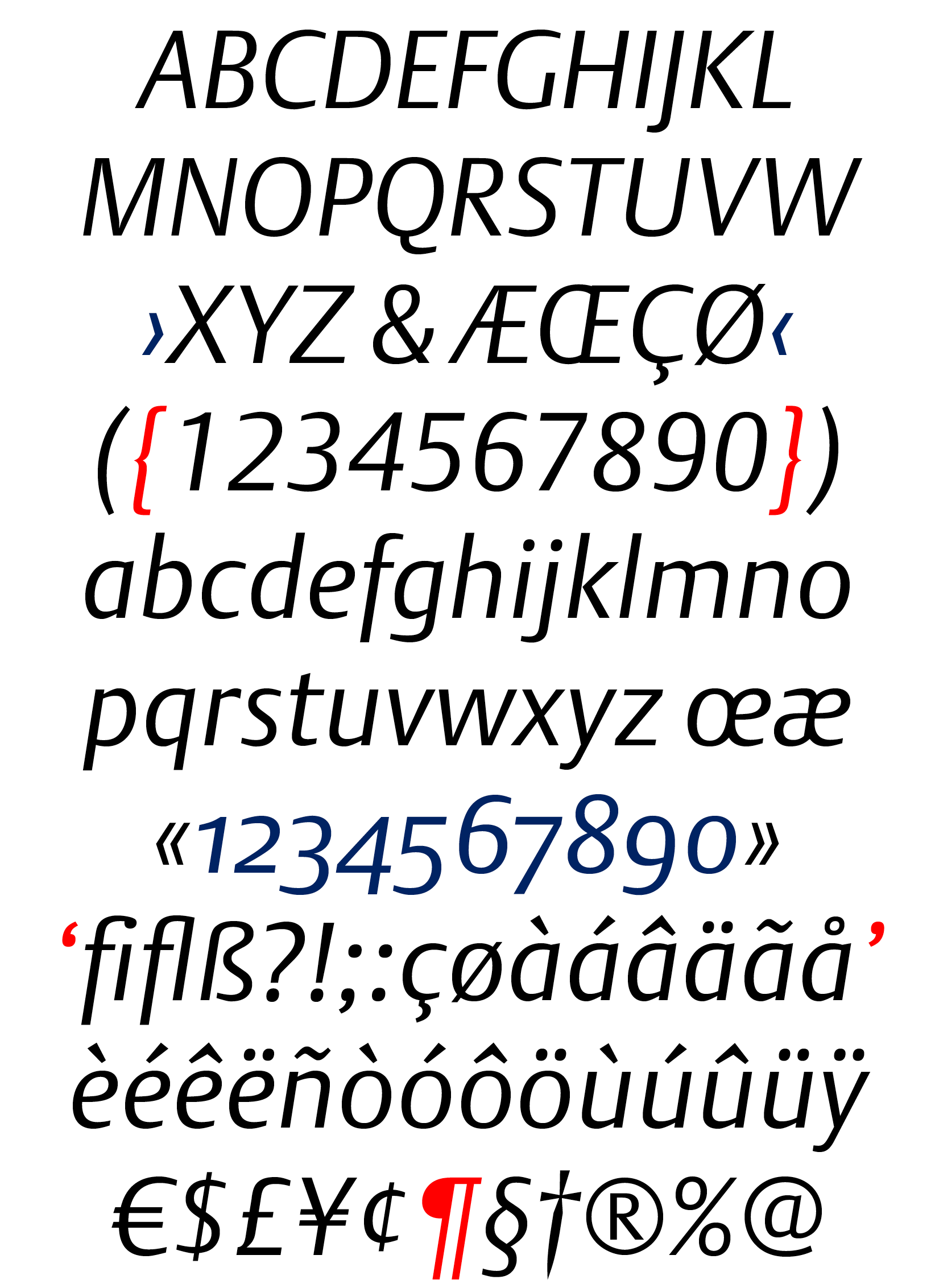 DTL Argo Light Italic