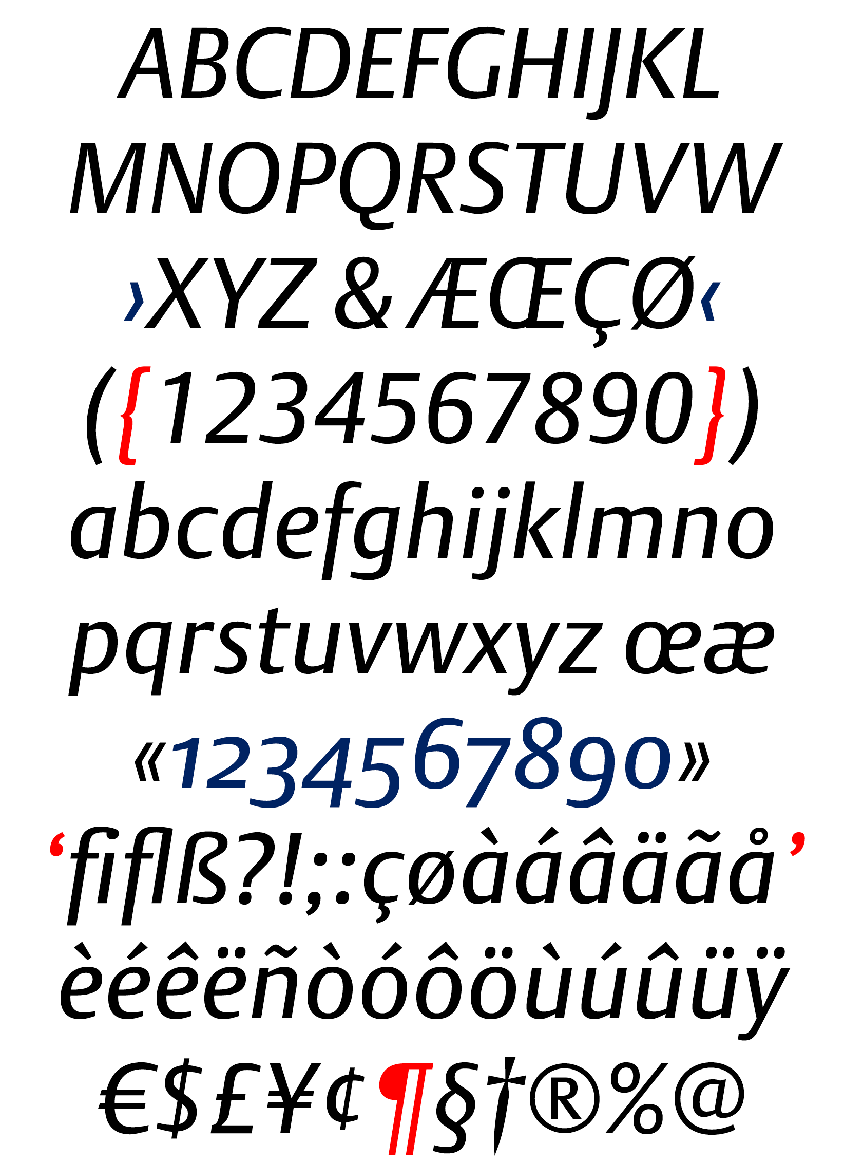 DTL Argo Regular Italic