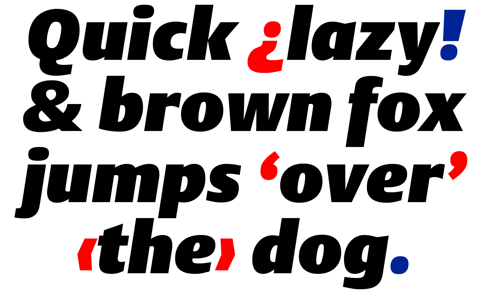 DTL Argo Ultra Heavy Italic