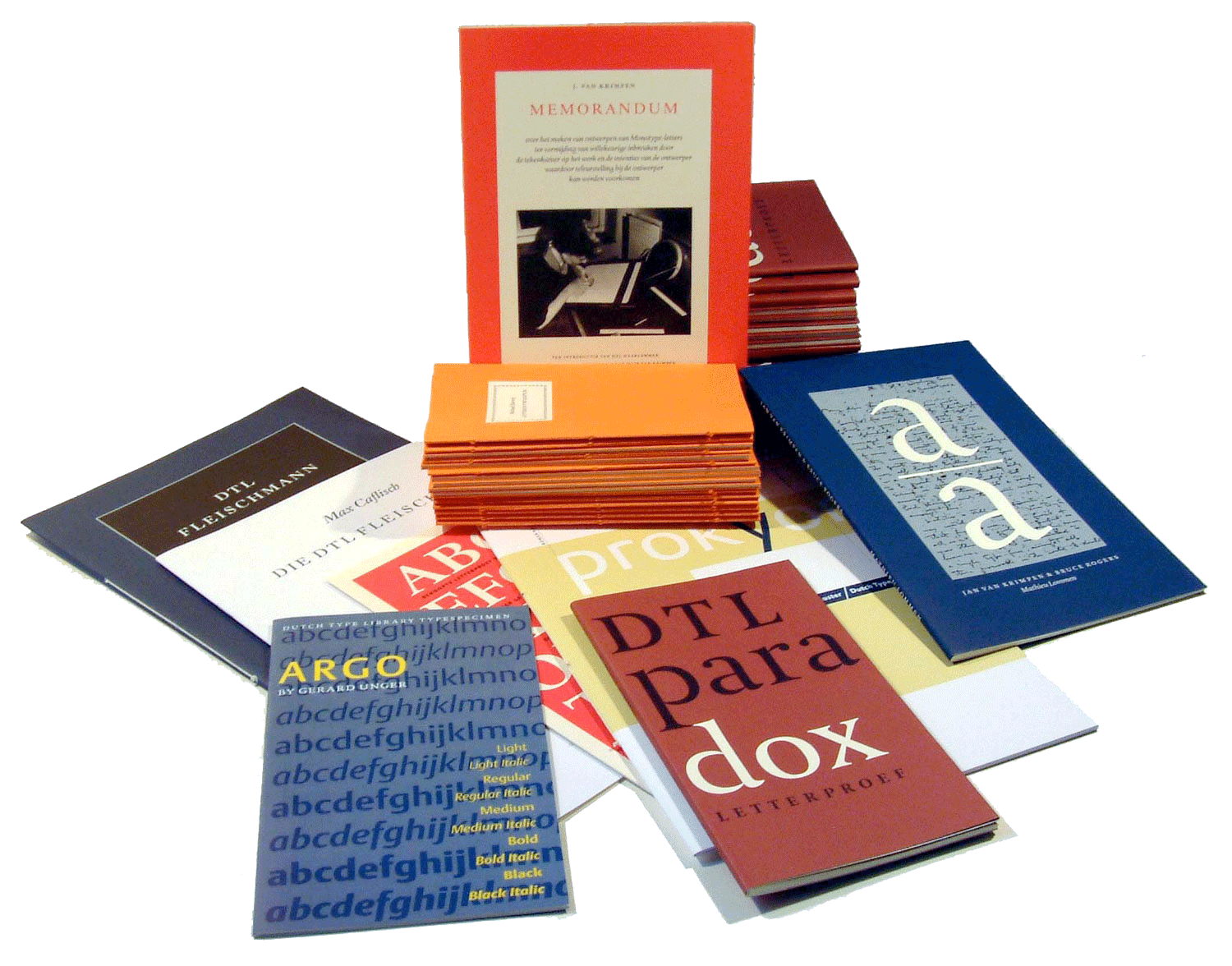 Printed Publications from the Dutch Type Library