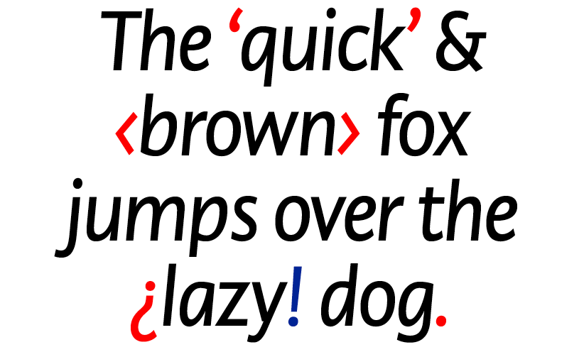 DTL Caspari News Display Regular Italic