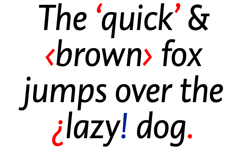 DTL Caspari News Text Regular Italic