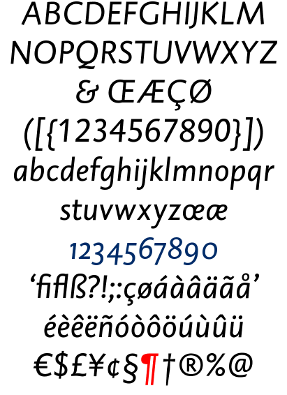 DTL Caspari | Italic