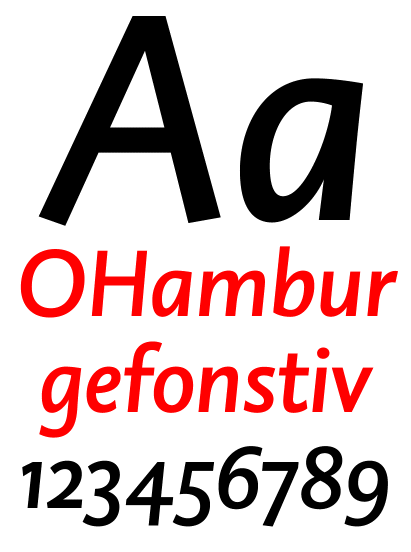 DTL Caspari Medium Italic