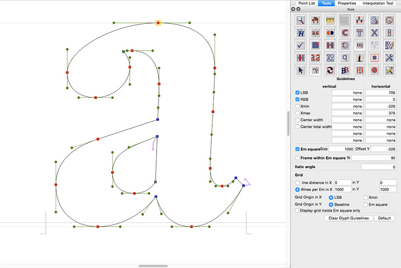 Digitization of DTL Elzevir Bold /a