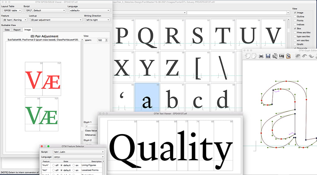 DTL Font Tools