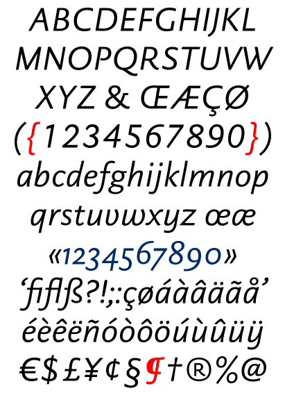 DTL Documenta Sans Italic