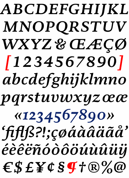 DTL Documenta Bold Italic