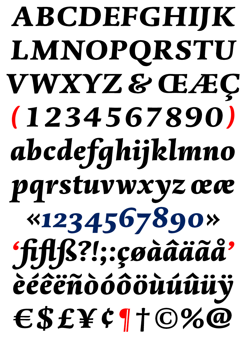 DTL Dorian Black Italic