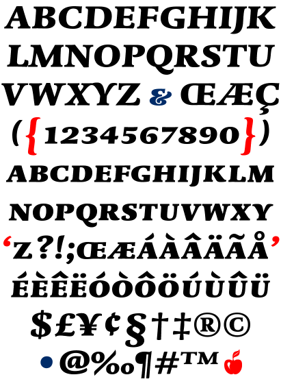 DTL Dorian Caps Heavy Italic