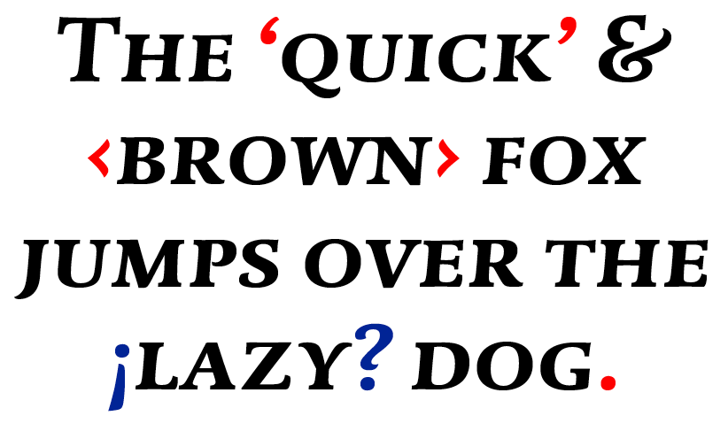 DTL Dorian Caps Bold Italic