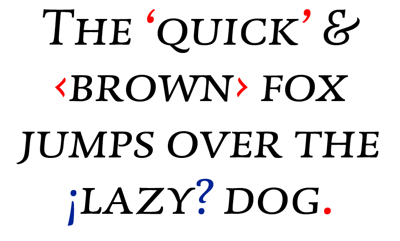 DTL Dorian Caps Regular Italic