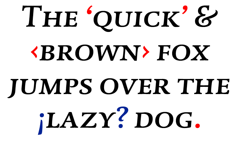 DTL Dorian Caps Medium Italic