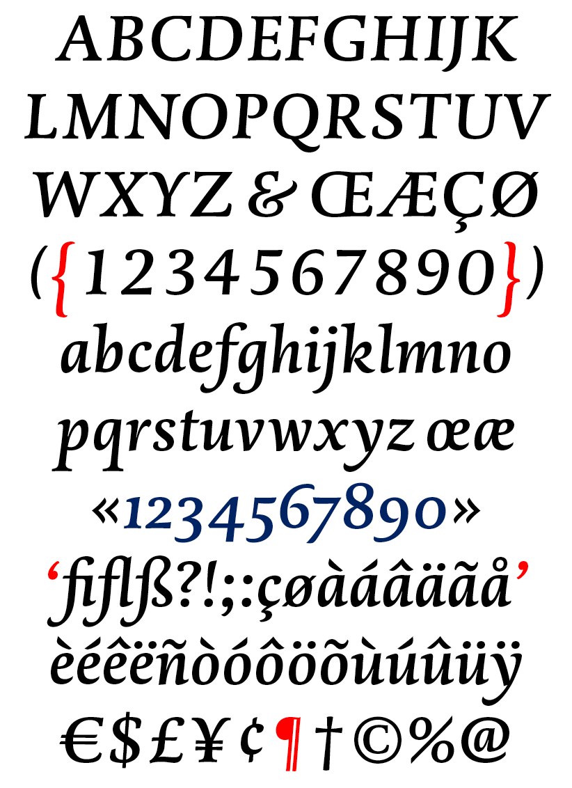 DTL Dorian Medium Italic