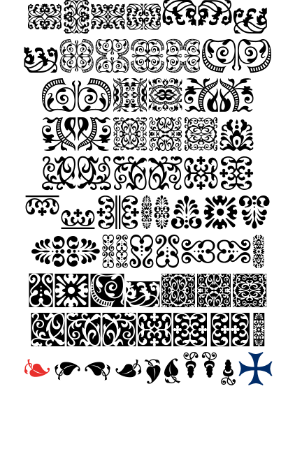 DTL Elzevir Ornaments