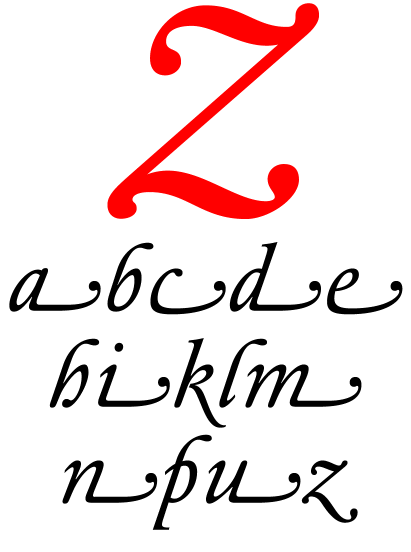 DTL Elzevir Swash Italic