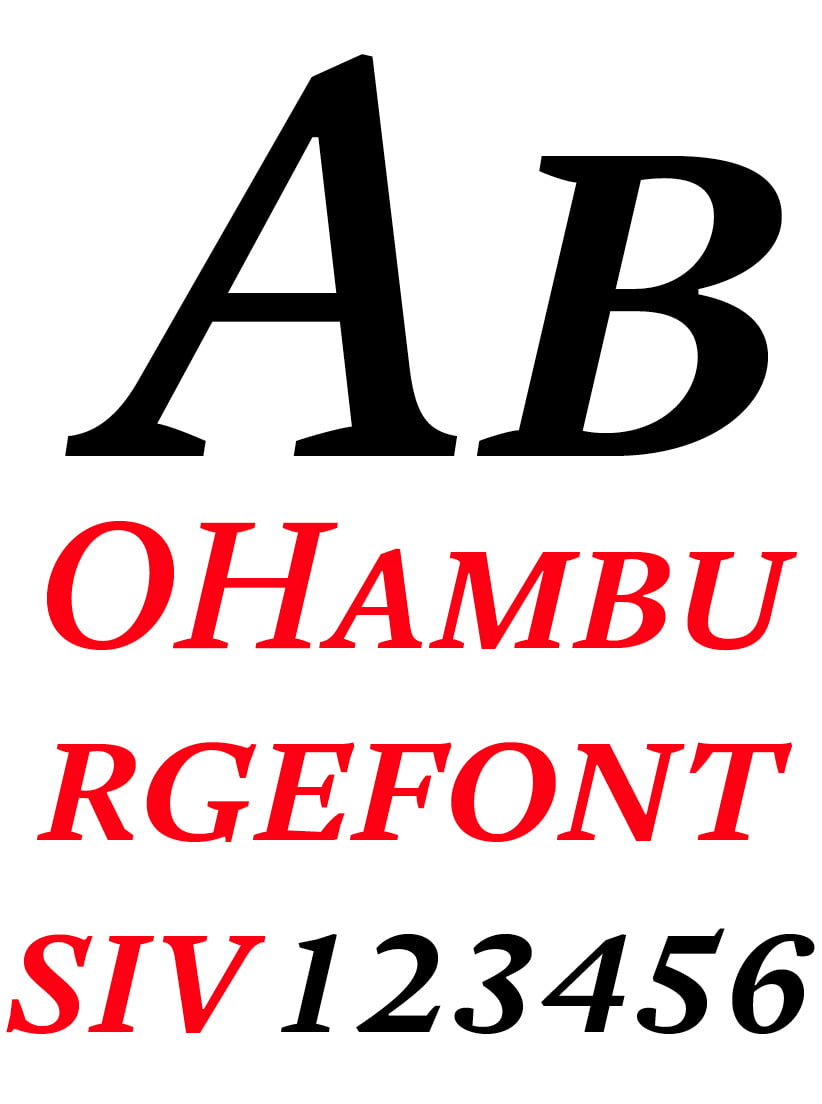 DTL Estuary Caps Medium Italic