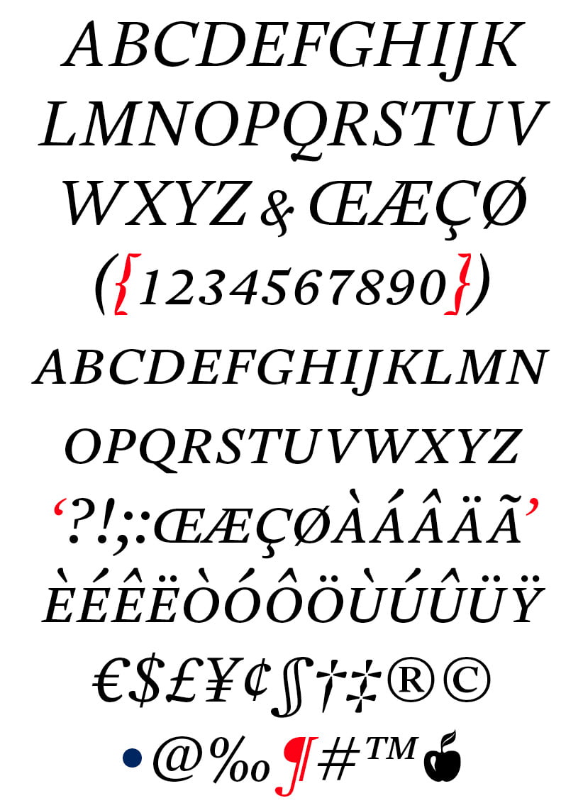 DTL Estuary Caps Regular Italic