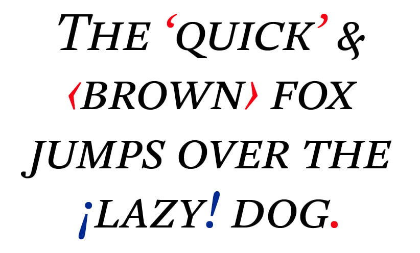 DTL Estuary Caps Regular Italic