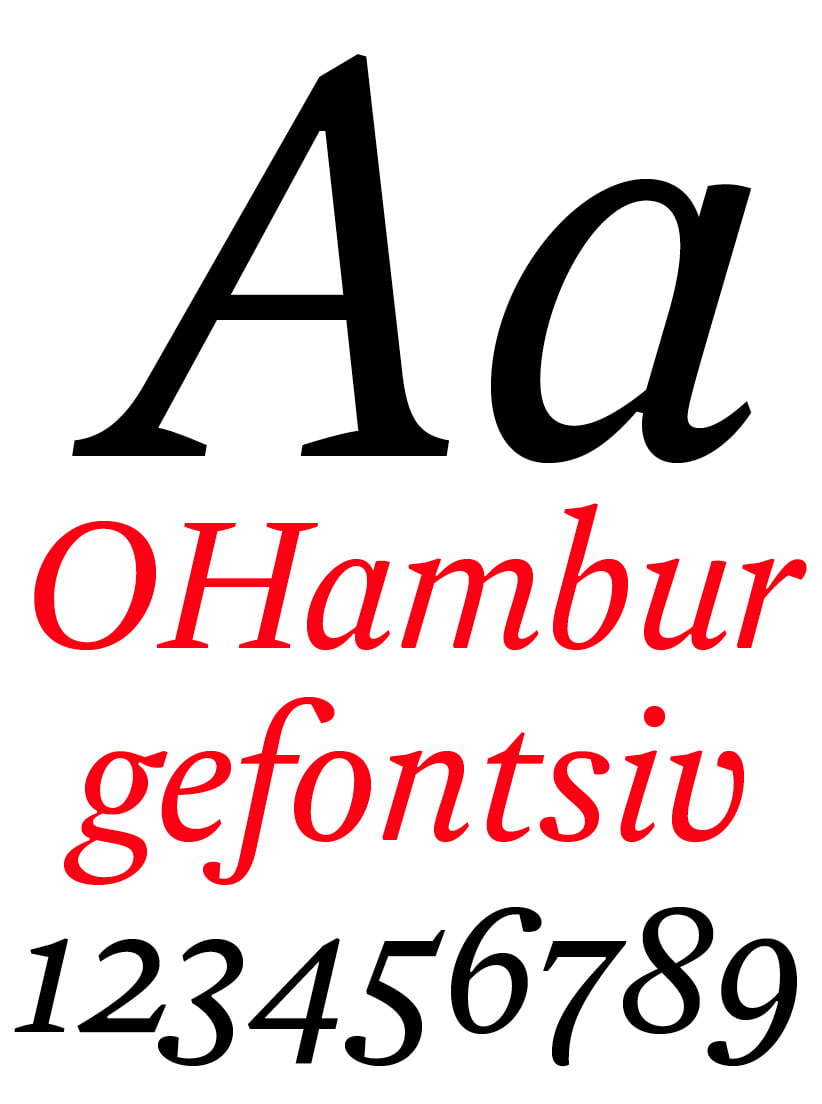 DTL Estuary Regular Italic