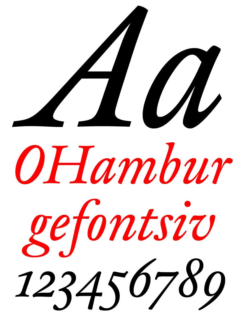 DTL Fell Text Regular Italic