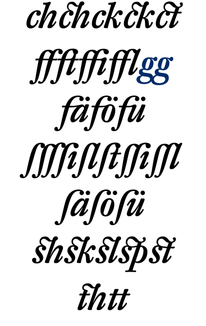 DTL Fleischmann | Text Alternate Medium Italic