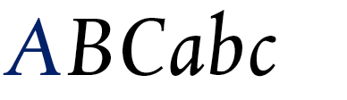 DTL Albertina Book Italic