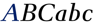 DTL Antares Book Italic