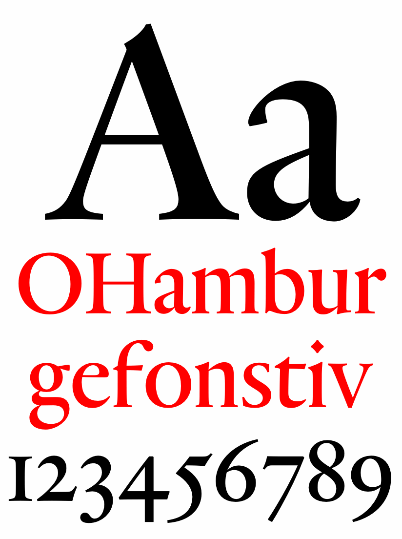 DTL GrosCanon with smaller capitals