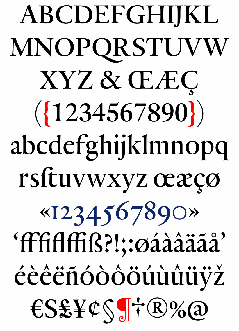 DTL GrosCanon with smaller capitals