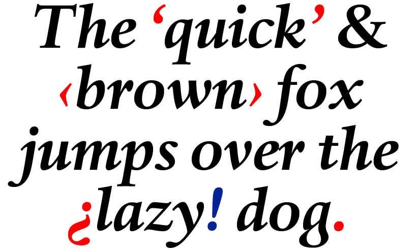 DTL Haarlemmer Bold Italic