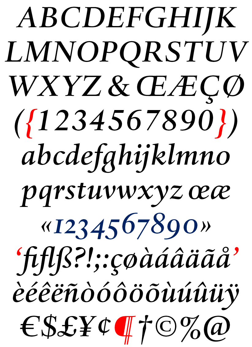 DTL Haarlemmer Medium Italic